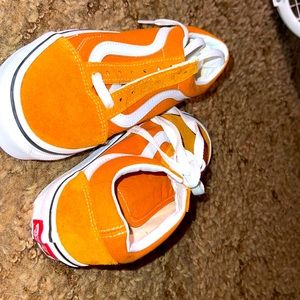 orange van shoes
